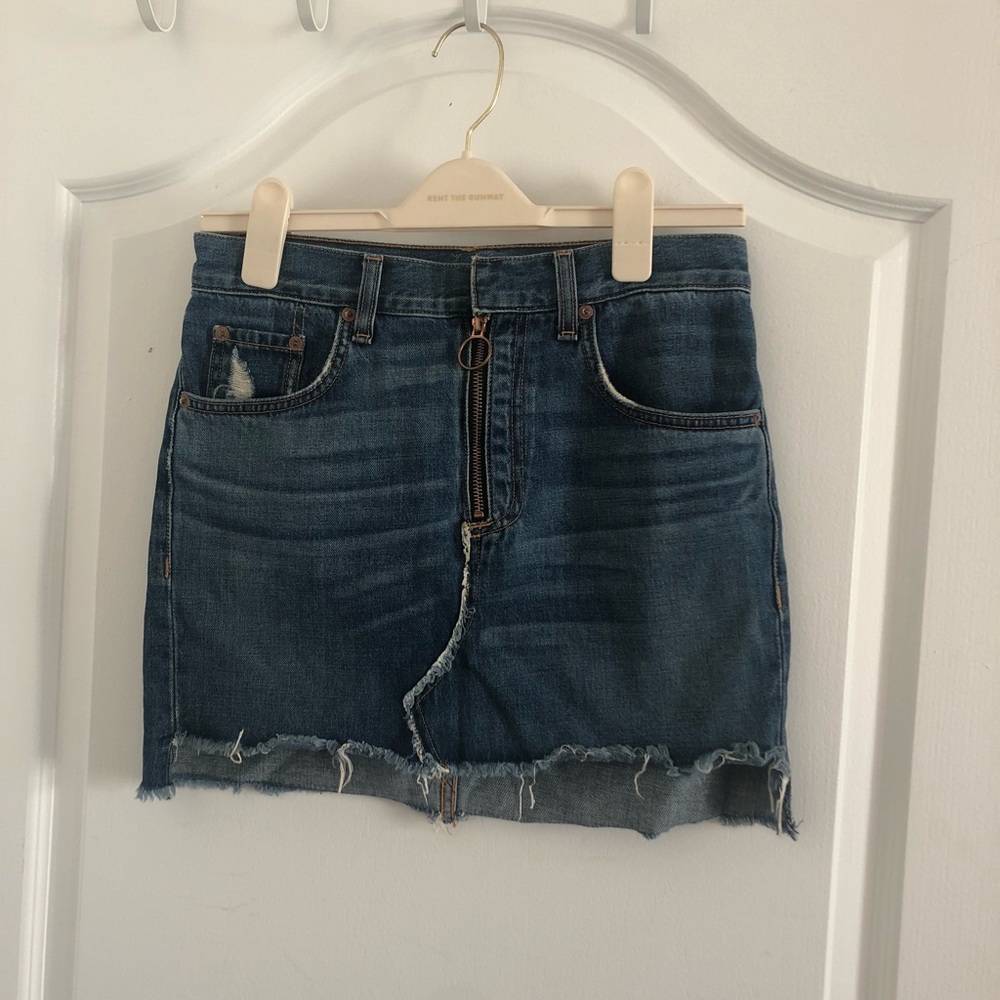 Rag and Bone denim skirt